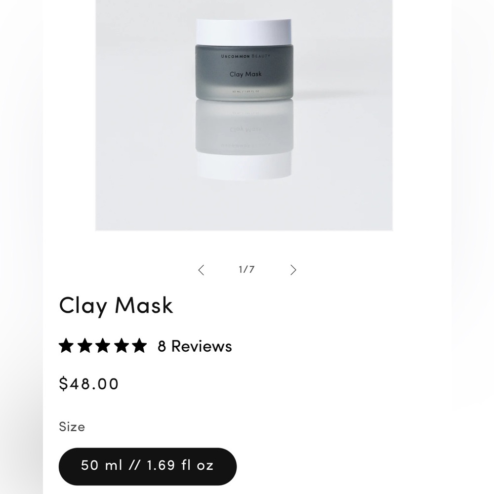 Uncommon Beauty Clay Mask